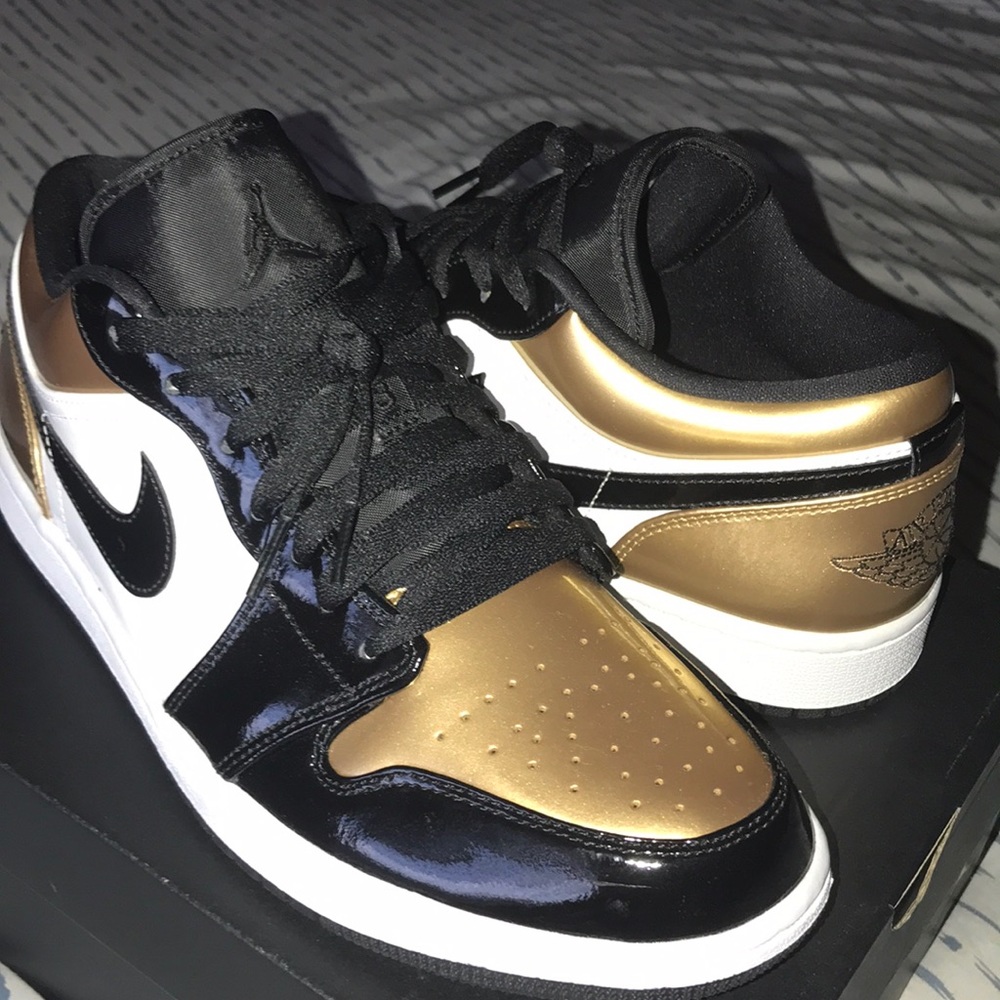 AJ 1 LO BK/GB/WT
